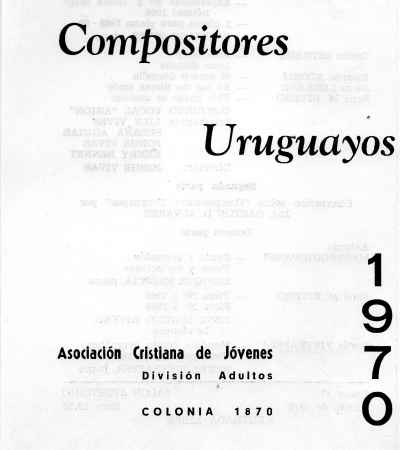 Compositores Urugiayos (1970)