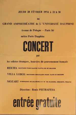 Concert Dauphine (1974)
