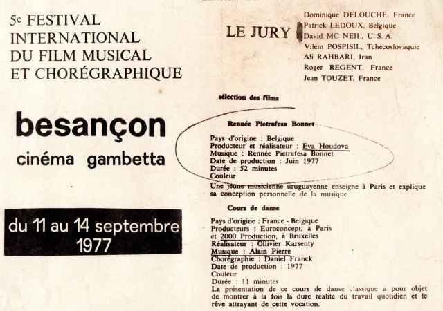 Festival de Besançon (1977)