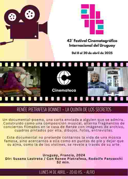 Quinta de los Secretos a la Cinemateca (14/042025)